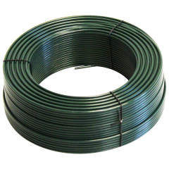 Our PVC-coated straining line wire, 3.3mm x 100m roll - product image