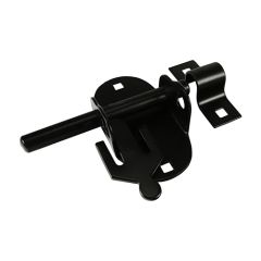Oval Padbolt | 55mm x 100mm | Epoxy Black | Timco