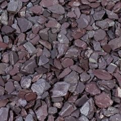 plum slate chippings, 20mm, 800kg, decorative aggregates