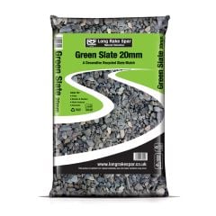 Green Slate Chippings | 20mm | 20kg | Welsh Slate |Blue, Green, Charcoal and Plum