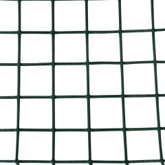 PVC Coated Wire panels - Green Plastic Coated Steel Sheets - 2" Holes