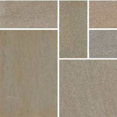 Sandstone Paving Slab | Raj Green Project Pack | 18.9m²