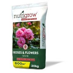 Nutrigrow Rose & Flowers Fertiliser bag