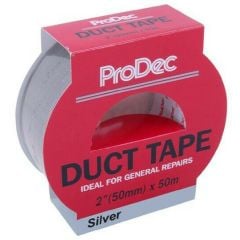 Silver Duct Tape | 50mm x 50m | Prodec