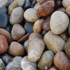 Scottish Cobbles | 50-75mm | 850kg Bulk Bag | Granite | Rounded | Fish-friendly product 