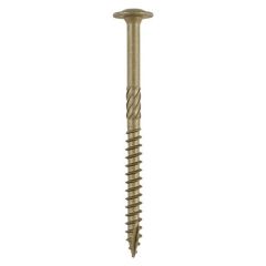 Timco| Timber Railway Screw | 6.7mm x 95mm | 25 Pack | Wafer Head | Driver bit required TX30