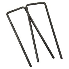 Suregreen |  Steel Fixing U-Pins | 150mm x 50mm x 5mm | Heavy-Duty | 50 Pack
