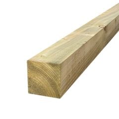 Suregreen | Square Fence Post | 3.0m x 100mm x 100mm | UC4 Green Pressure Treated