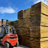 Green Treated Softwood Sleepers 