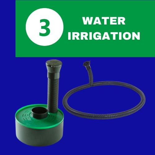 3 water irrigation block
