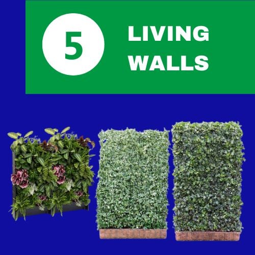 5 living wall block