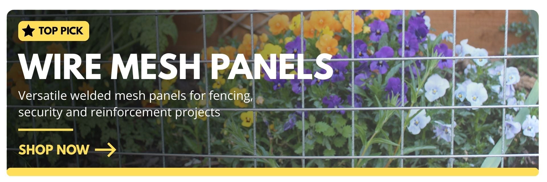 wire mesh panels for fencing, security and reinforcement projects
