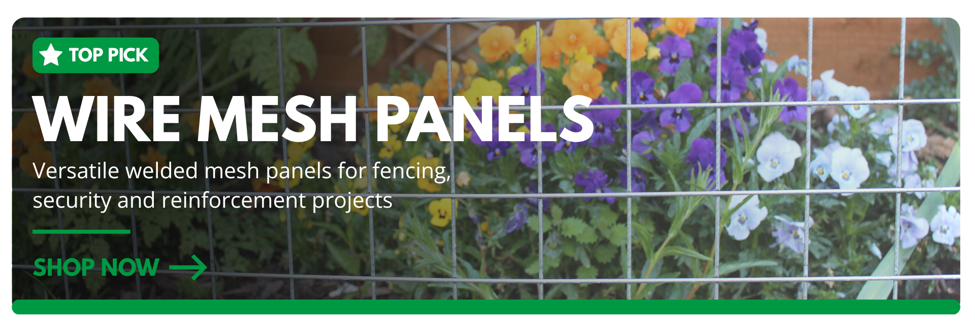 wire mesh panels for fencing, security and reinforcement projects