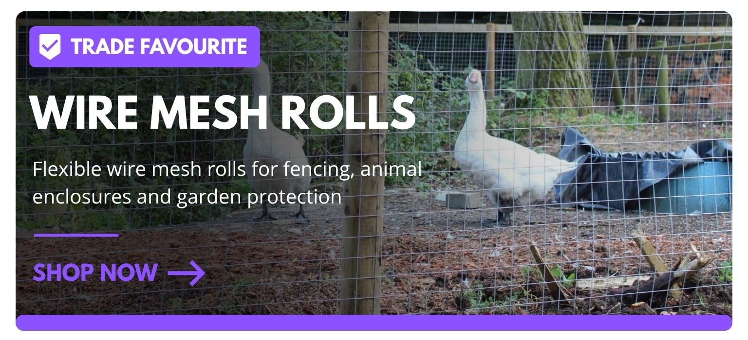 versatile wire mesh rolls for fencing animal enclosure and garden protection