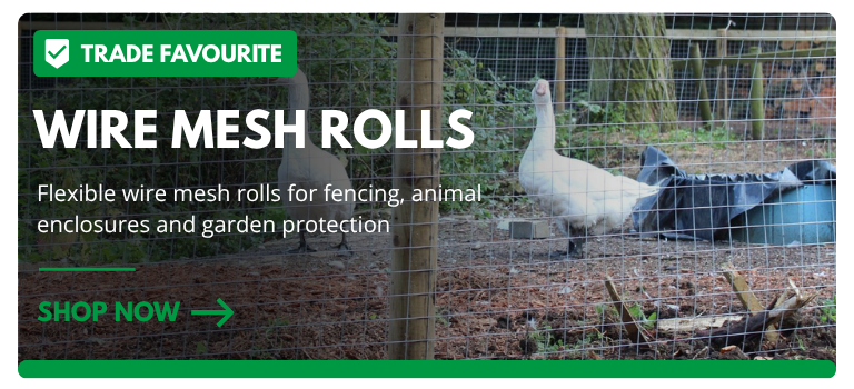 versatile wire mesh rolls for fencing animal enclosure and garden protection